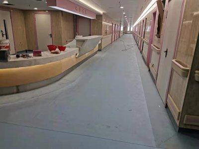河南濟(jì)源市美萊爾護(hù)理院耐污塑膠地板
